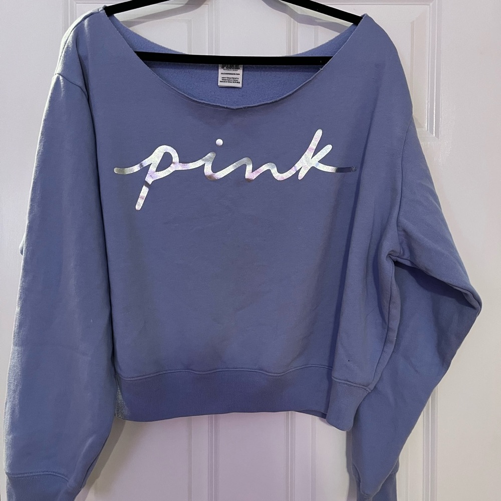 Victoria's Secret Blue Jersey Top